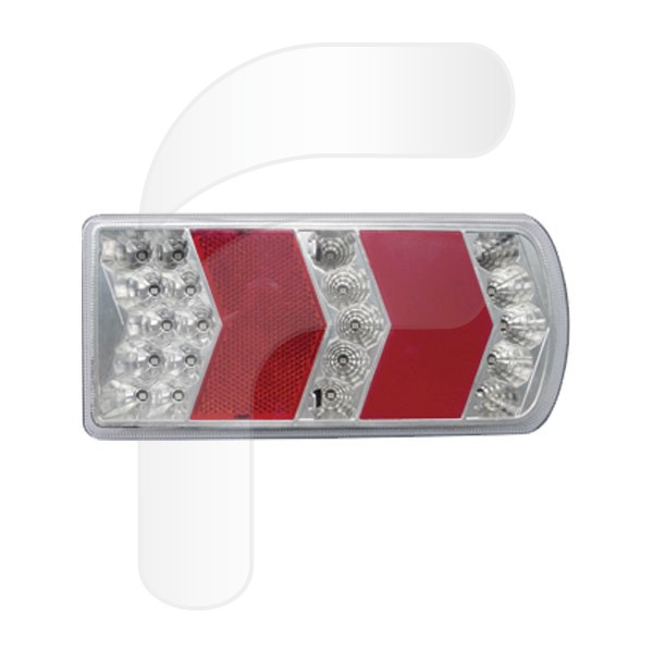 PILOTO TRASERO LED GLOWING ANTINIEBLA 12/24V DCH FA326106